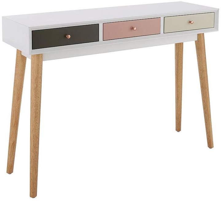 Ideal Home Orla Blush Console Table