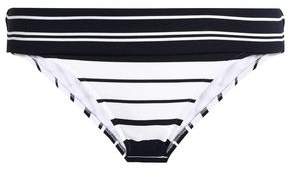 Striped Low-Rise Bikini Briefs