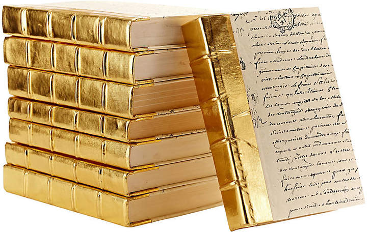 Buy Linear Foot of Books - Metallic Gold!