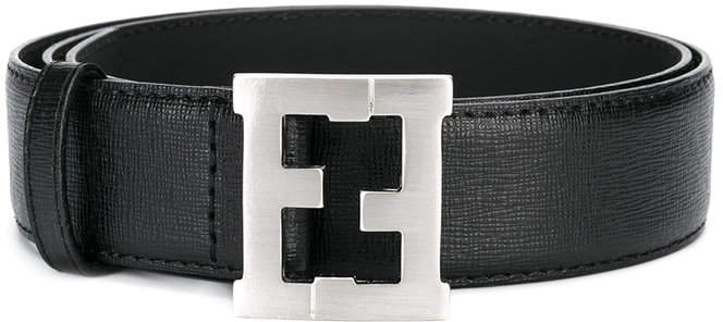 Teen logo buckle belt