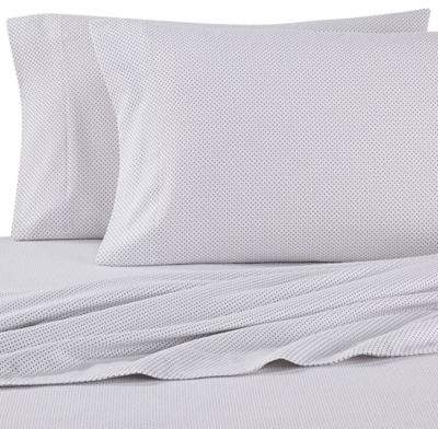 The Collection® Heavyweight Flannel Dot Standard Pillowcases in Grey (Set of 2)