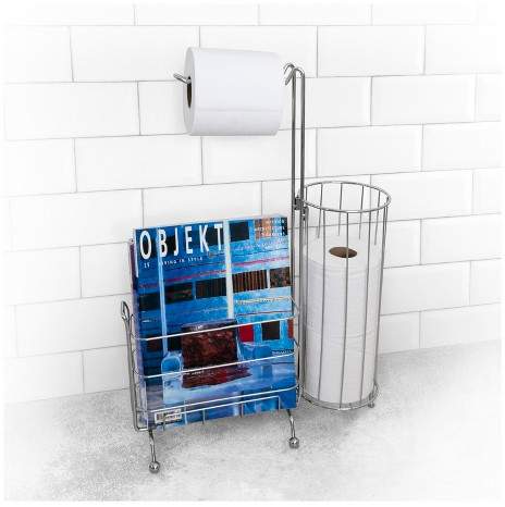 Splash Home Fixed Toilet Tissue Holder Chrome - Splash Home®