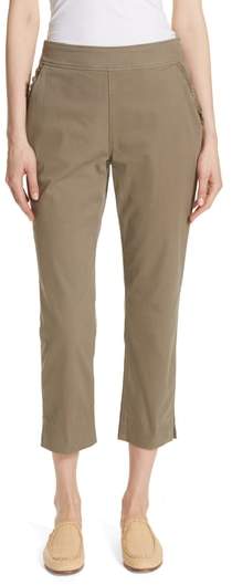 Slim Crop Chino Pants