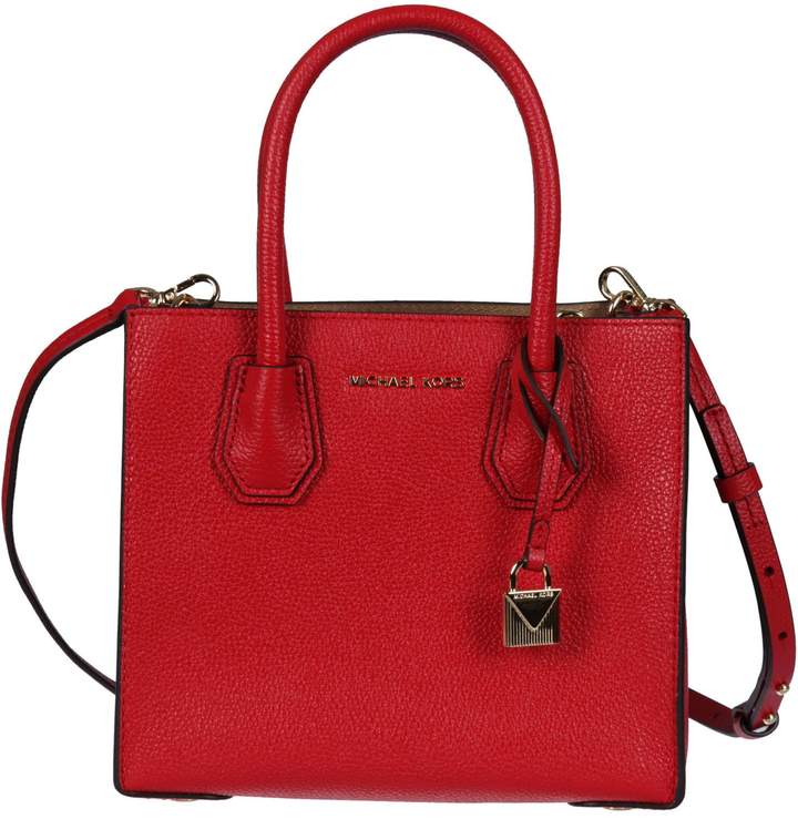 Michael Kors Classic Shoulder Bag - BRIGHT RED - STYLE