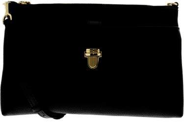 Michael Kors Mercer Pebble Leather Crossbody Bag - BLACK - STYLE