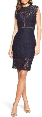 Bardot Lace Sheath Dress Bardot Lace Sheath Dress