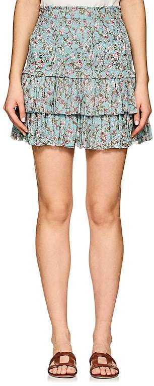 Women's Naomi Floral Cotton Miniskirt