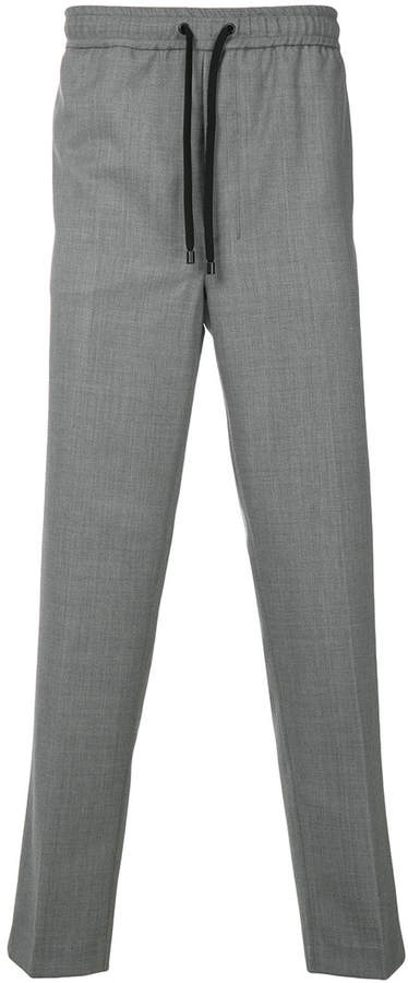 casual straight leg trousers