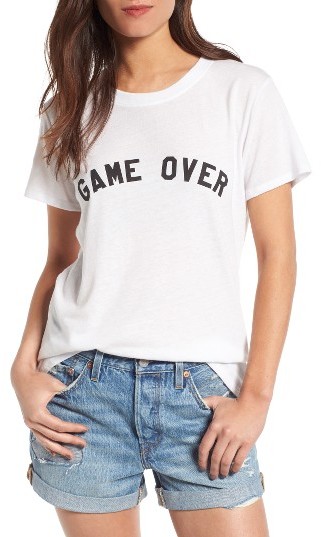 Women's Sub_Urban Riot Game Over Slouched Tee