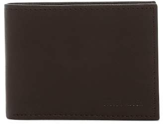 Steve Madden Smooth Grain Leather Passcase Wallet