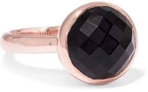 Medina Rose Gold-Tone Crystal Ring