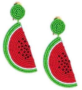 Watermelon Clip-On Earrings
