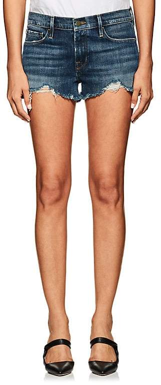 Women's Le Cutoff Distressed Denim Shorts