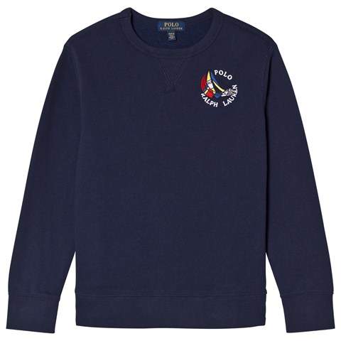 Navy Regatta Ship Logo Sweatshirt