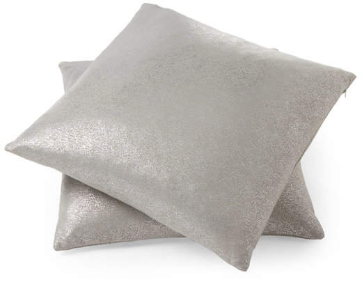 rodeo home 2-Pack Metallic Decorative Pillows