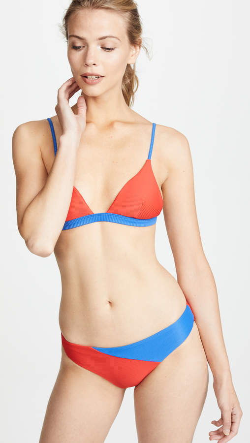 Danni Colorblock Bikini Top