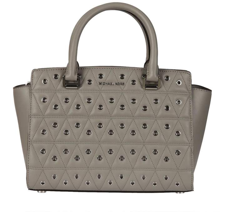 Michael Kors Quilted Tote - PEARL GREY - STYLE