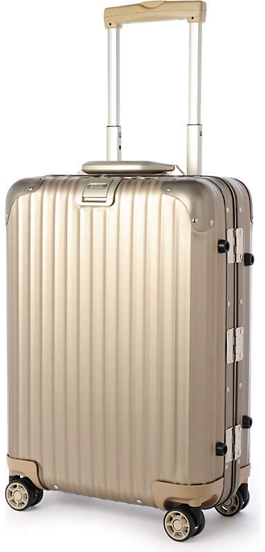 Topas four-wheel titanium cabin suitcase 55cm