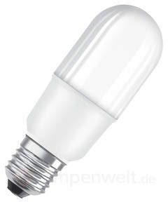 LED-Röhrenlampe E27 10W, warmweiß
