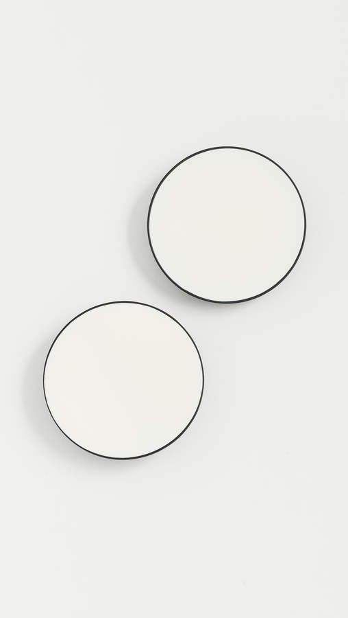 Enamel Disk Earrings