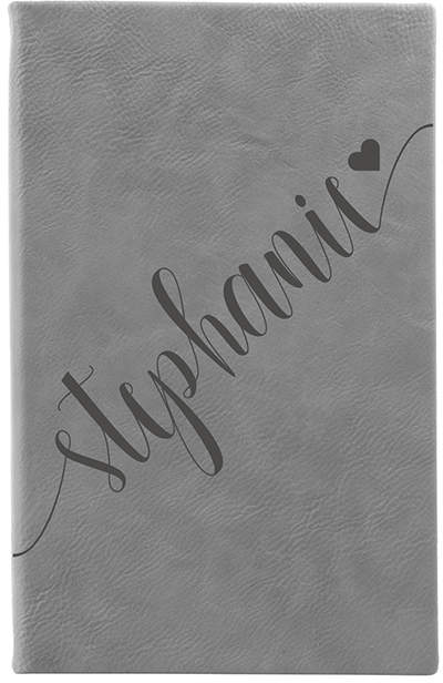 Gray Personalized Journal