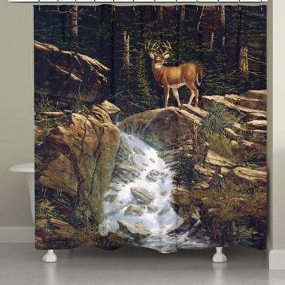 Laural Home® Above the Falls Shower Curtain