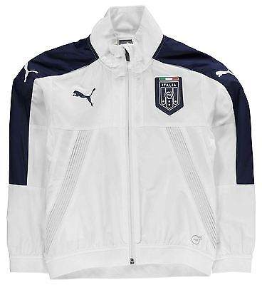 Kids FIGC Italia Thermo Jacket Top Coat Junior Boys Breathable WindCell