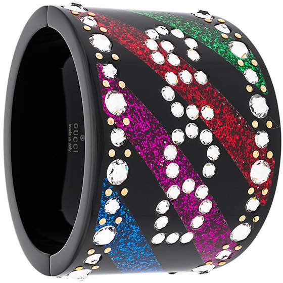 acetate rainbow cuff