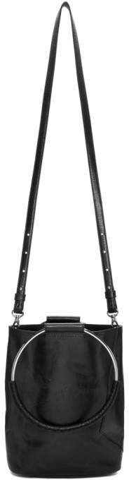 Ys Black Ring Bucket Bag