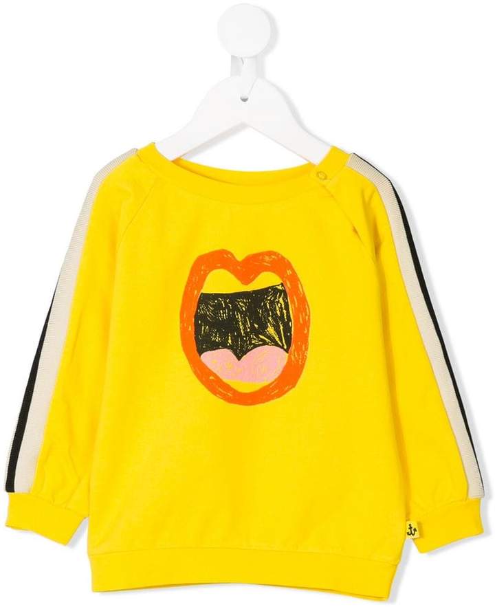 Noé & Zoe mouth logo sweatshirt