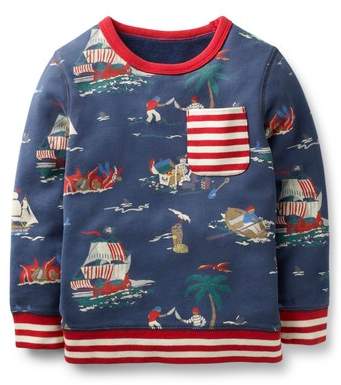 Mini Boden Fun Pirates Sweatshirt