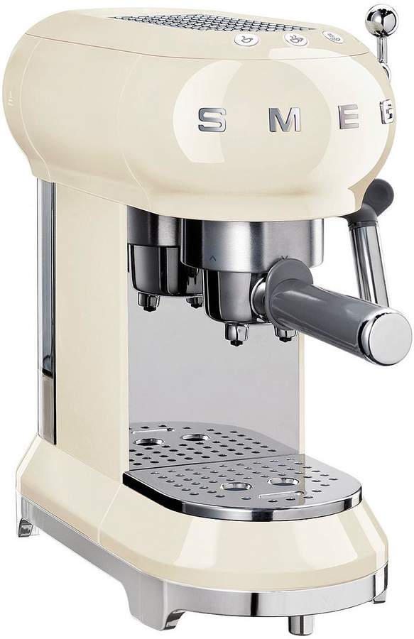 ECF01 Espresso Coffee Machine - Cream