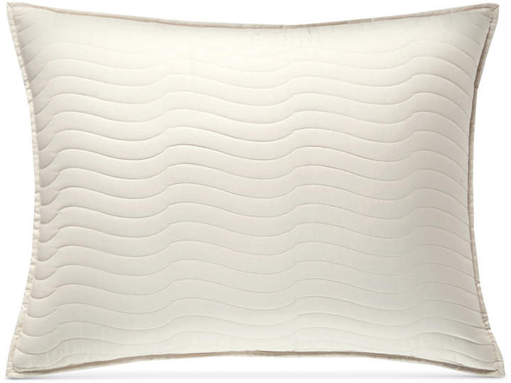 Agate Pima Cotton Quilted Standard Sham, Created for Macy's Bedding
