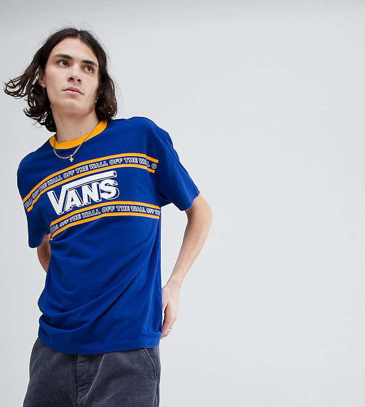 – Ringer-T-Shirt in Marine, exklusiv bei ASOS