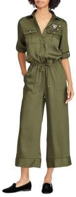 ralph lauren twill jumpsuit