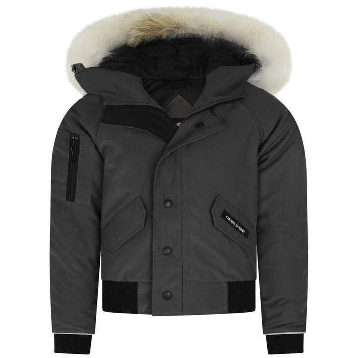 Canada GooseCharcoal Down Rundle Bomber Jacket