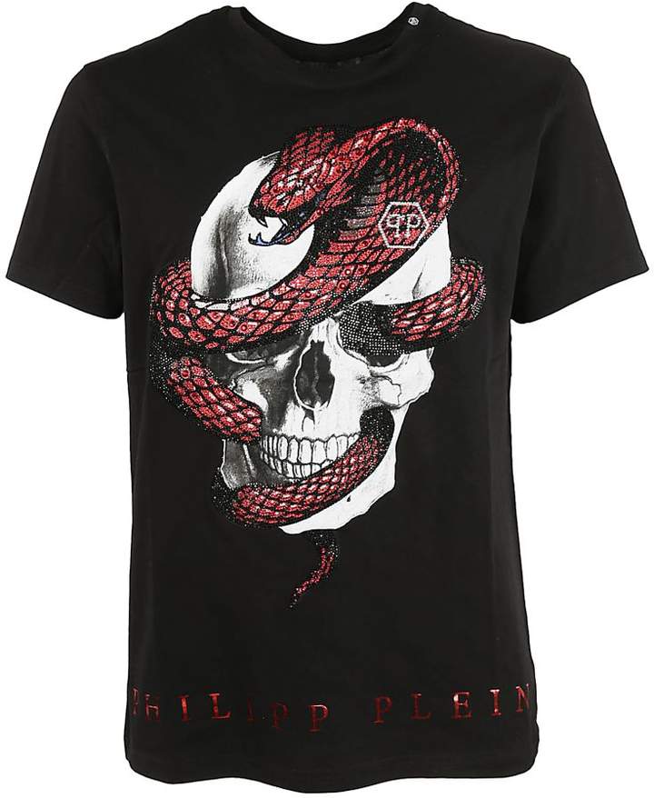 Strass Snake T-shirt