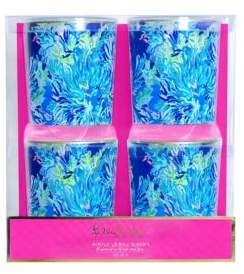 Four-Piece Wade & Sea Lo-Ball Glasses