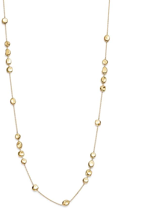 18K Yellow Gold Onda Pebble and Chain Necklace, 37- 100% Exclusive