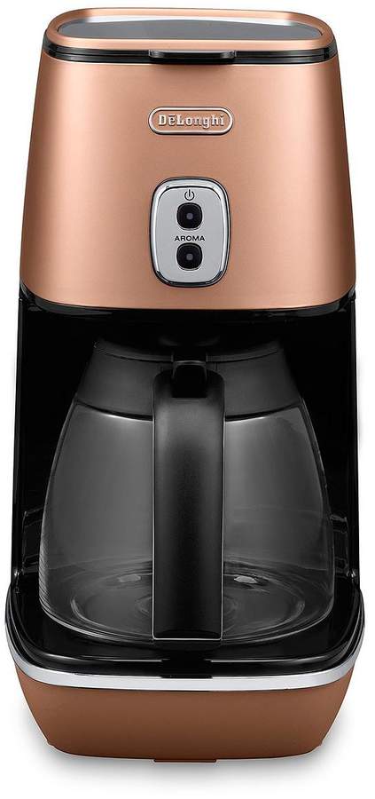 DeLonghi ICM1211.CP Distinta Filter Coffee Maker - Copper