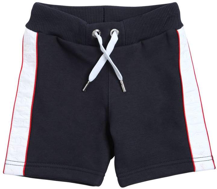 Cotton Sweat Shorts With Side Bands