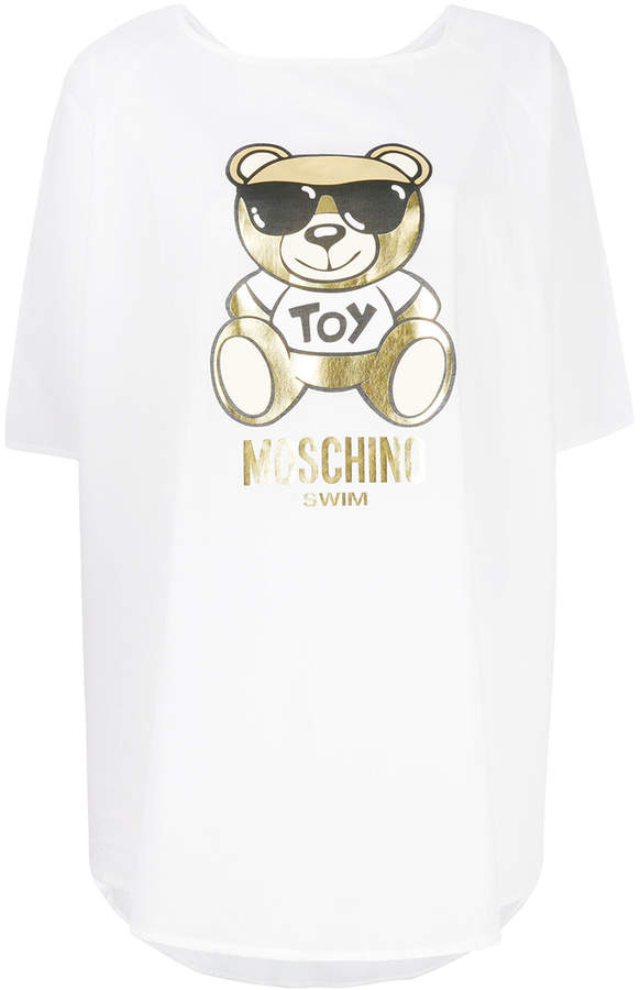Toy bear T-shirt dress