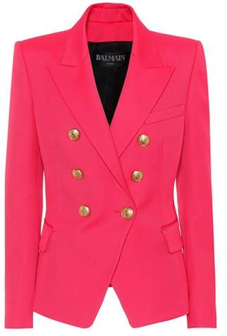 Blazer aus einem Wollgemisch