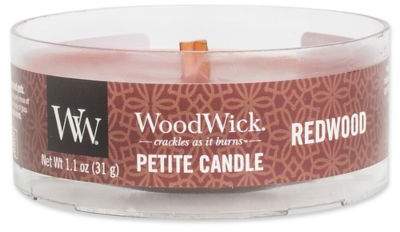 WoodWick® Redwood Petite Candle in Red