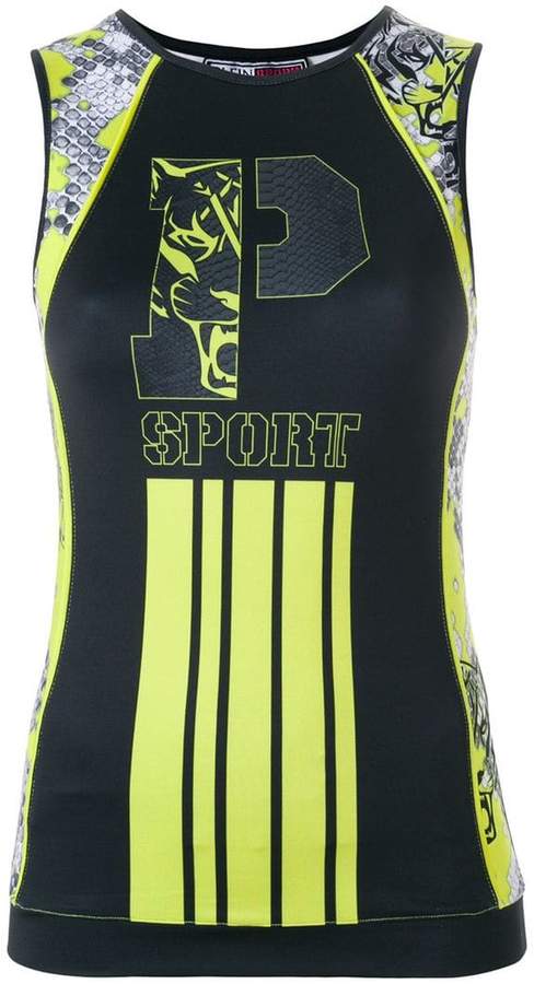 Plein Sport 'Point Line' Tanktop