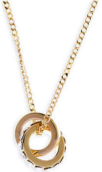 Fashionvictime Kette Anhänger Damen - Vergoldet Modeschmuck - Kristall