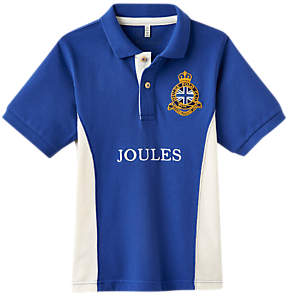 Little Joule Boys' Harry Polo Shirt, Blue