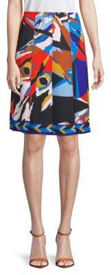 Printed Knee-Length Skirt