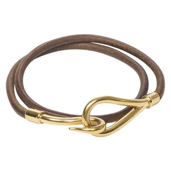 Jumbo leather bracelet
