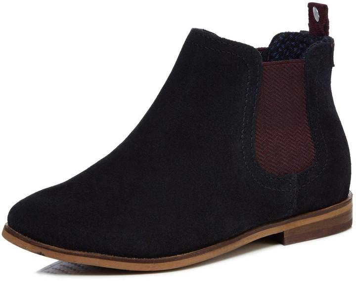 Boys Suede Chelsea Boot